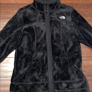 black soft north face